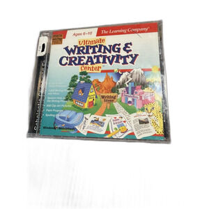 The Learning Company Ultimate Writing & Creativity Center PC CD-Rom sealed